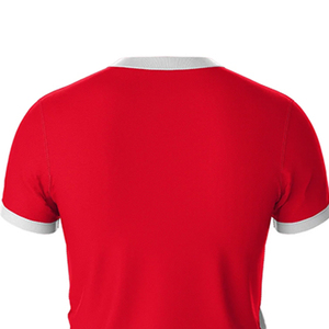 เสื้อรักบี้ขายดี แห้งเร็ว ระบายอากาศได้ดี ผลิตจำนวนน้อยได้ คุณภาพสูง สกรีนลายเต็มตัว ชุดกีฬาแบบกำหนดเองได้ - Product Image 5
