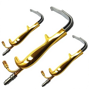Juego de Retractores Mamarios Ferreira Gold de 3 Piezas de Alta Calidad, Instrumentos de Cirugía Plástica de Acero Inoxidable, Levantamiento de Senos, Mamoplastia - Product Image 3