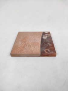 โรงงานผลิตแผ่นรองแก้วเรซิ่นไม้สีฟ้ามหาสมุทรทรงสี่เหลี่ยมทันสมัยคุณภาพสูงเป็นมิตรกับสิ่งแวดล้อม พร้อมที่วาง จากประเทศอินเดีย สำหรับขาย - Product Image 5