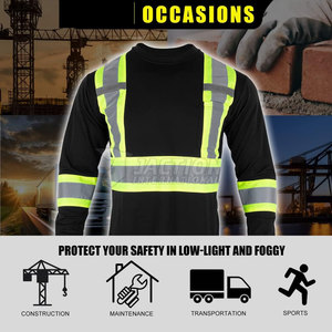 Ropa de Trabajo de Seguridad, Uniforme de Trabajo de Fábrica, Color Personalizado, Camisa de Trabajo de Manga Larga para Hombre - Product Image 5