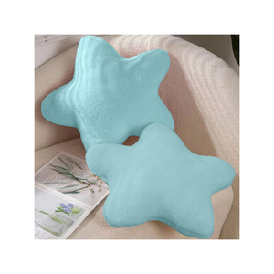 หมอนตุ๊กตารูปดาวนุ่มสีฟ้า ไส้ใยฝ้าย PP ขนาด 31 ซม.-50 ซม. หมอนอิงตกแต่งสำหรับบ้าน ห้องนั่งเล่น ใช้ได้ทั้งชายและหญิง - Product Image 2
