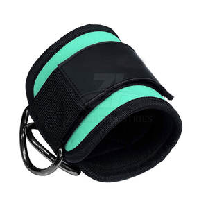 Sangles de cheville réglables avec logo personnalisé pour la gym, sangles de cheville en néoprène très vendues - Product Image 2