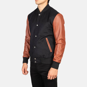 Blousons universitaires pour enfants avec manches, blousons Letterman vierges en gros, blousons de baseball pour garçons 2022, 47 % de réduction - Product Image 5