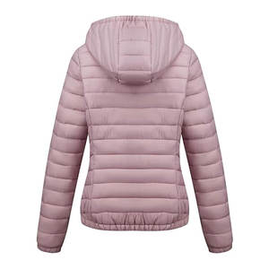 Chaqueta Acolchada Ligera para Mujer, Abrigo Acolchado Tipo Burbuja para Primavera e Invierno, Ropa Exterior Informal con Capucha, Moderna y en Capas - Product Image 2