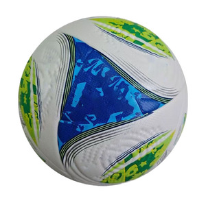 Ballon de football en cuir PU personnalisable, durable et très vendu, taille 5, thermocollé - Product Image 5