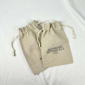 Eco Friendly Natural Jute <b>Small</b> Jewelry Pouch with Drawstring Closure for Gift <b>Packaging</b> and Storage - Product Image 3