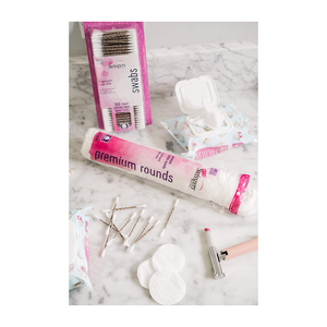 Emballage personnalisé, disques de coton hypoallergéniques, tampons faciaux doux, fourniture d'usine - Product Image 5
