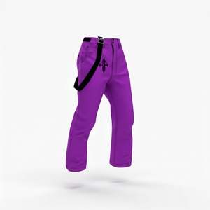 Pantalones de Esquí para Hombre de Alta Calidad, 100% Poliéster, Teñido Liso, Impermeables 10,000mm, Aislamiento de Forro Polar, Cierre Personalizado RIVIAN - Product Image 5