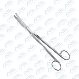 Tijeras Ginecológicas Wertheim de Alta Calidad, Tijeras Quirúrgicas Curvas y Obtusas para Disección, Instrumentos Médicos - Product Image 5