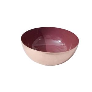 Tazón de Servir de Metal Esmaltado Sólido de Primera Calidad, Tazón Decorativo de Moda para el Hogar, Bodas y Fiestas, Estilo Vintage, para Guardar Nueces y Frutas - Product Image 6