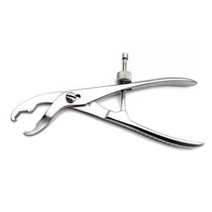 Pinzas para Sujetar Huesos Verbrugge de Acero Inoxidable de 19 cm |   Instrumentos Quirúrgicos Ortopédicos con Certificación CE ISO de Grip Surgical - Product Image 1
