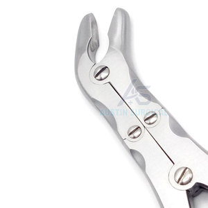 Rongeurs vétérinaires de précision pour le soin des os - Réutilisables en acier inoxydable pour des procédures précises - Usage professionnel pour animaux - Product Image 5
