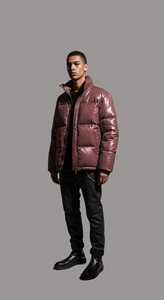 Vestes d'hiver rembourrées pour hommes, surdimensionnées, légères, imperméables, avec logo personnalisé brodé. - Product Image 5