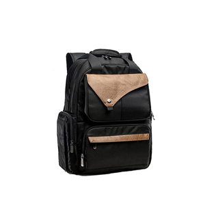 Luxury Genuine <b>Leather</b> Diaper <b>Backpack</b> Waterproof Baby Nappy Bag Medium <b>Small</b> Capacity Travel Changing Bag Stylish Mom Dad - Product Image 4