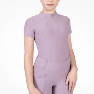 Camiseta Interior Elástica y Cómoda para Niños, para Montar a Caballo, de Larga Duración, para Entrenamiento - Product Image 1