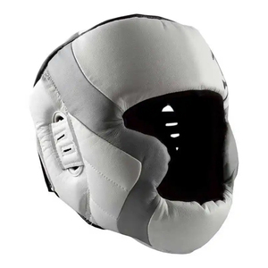 2026 MMA Taekwondo <b>Dummy</b> Boxing Head Guard Leather PU Material Unisex Lightweight Durable Protective Headgear for Martial Arts - Product Image 3