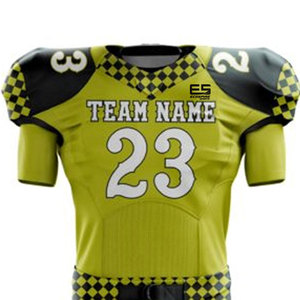 Diseña tu propio logotipo, uniforme de fútbol americano de color personalizado, hecho con el mejor material, uniforme de fútbol americano más vendido. - Product Image 3