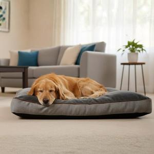 Cama para Mascotas Yommy Extra Acolchada con Base Antideslizante de 10 cm, Colchón de Felpa Suave y Grueso para Perros y Gatos - Product Image 2