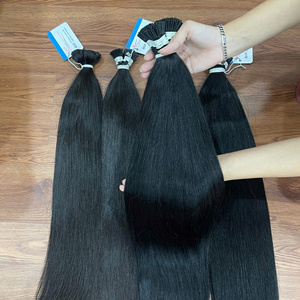 ผมต่อแบบ I-Tip เวียดนามแท้ เกรดพรีเมียม  จัดเรียงเกล็ดผม  ขายส่ง สีธรรมชาติ - Product Image 1