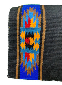 Manta de caballo Navajo de nuevo diseño de alta calidad completamente hecha a mano de lana Original para suministro ecuestre de equitación - Product Image 2