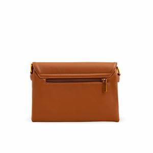 Bolso de hombro formal marrón para mujer P36366 - Product Image 1