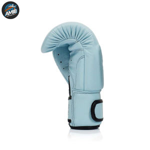 Meilleur fournisseur de gants de boxe en cuir de qualité supérieure avec fermeture auto-agrippante respirante pour l'entraînement au sac de frappe - Product Image 2