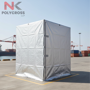 Acid and Alkali Resistant Chemical Storage Cover Sheet Reinforced LDPE Tarpaulin for Industrial Chemical Storage Protection Use - Product Image 4