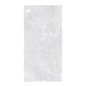 Premium Quality Floor Tiles Size 1200x600mm 120cmx60cm Al Polished Glazed Vitrified Cladding Building Material Marble look Tiles