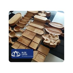 [BEST SELLING] | Wooden <b>Tray</b> for Coffee <b>Tea</b> Drinks and Daily Serving Export from Vietnam - Product Image 1