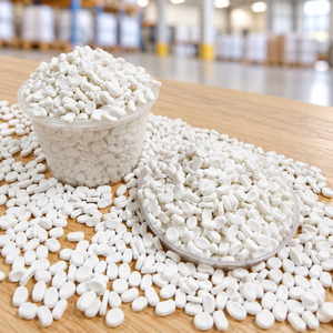Proveedor de Malasia: Buen Precio, Materia Prima de Carbonato de Calcio en Gránulos/Pellets, Color Natural, para Fabricación de Películas - Product Image 1