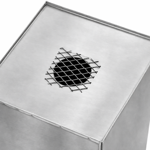 กระถางปลูกต้นไม้กลางแจ้งสแตนเลสดีไซน์ทันสมัยขายดี ผิวเรียบเนียนพร้อมการขัดเงาแบบด้าน - Product Image 3