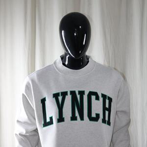 Sudadera LYNCH con cuello simulado, 450 GSM, nombre personalizado, bordado en aplique, corte holgado, 100% algodón, felpa francesa. - Product Image 5