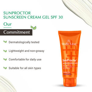 Protector Solar en Crema/Gel Vedic Line SunProctor SPF 30, Protección UV Ligera para el Cuidado Diario de la Piel y Uso en Exteriores - Product Image 5