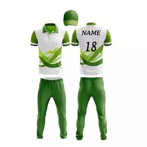 Maillot de cricket 2026 personnalisé en gros, respirant, séchage rapide, écologique, 100 % polyester, haute qualité, imprimé - Product Image 2
