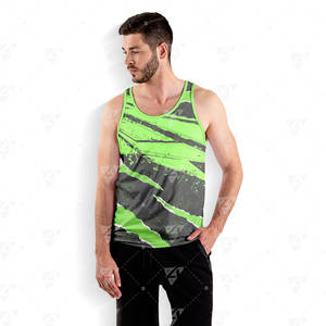 Camiseta Deportiva de Alta Calidad para Hombre, de Secado Rápido, Transpirable, Ecológica, de Poliéster/Algodón Estampado - Product Image 6