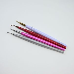 Herramienta Experta para Aislamiento de Pestañas, Separador de Pestañas de Doble Punta de Acero Inoxidable para Creación de Abanicos de Volumen de Alta Precisión - Product Image 1