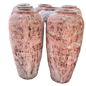 1. Plantadores de cerámica grandes, alta calidad, fabricación de cerámica vietnamita