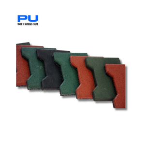 กระเบื้องยาง EPDM รูปทรงกระดูกสมัยใหม่ พร้อมการรับประกัน 3 ปี สำหรับยิมและพื้นที่ออกกำลังกายกลางแจ้ง - Product Image 6
