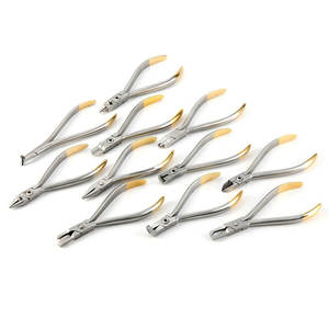 Alicates de Ortodoncia Manuales de Acero Inoxidable para Cortar Alambres Distales, Removedor de Brackets, Pinzas Dentales, Instrumento de Inserción TC - Product Image 1