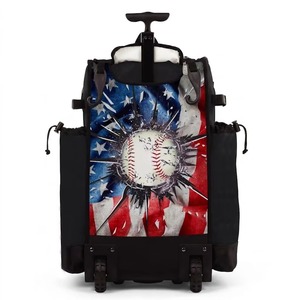 Sac à dos de baseball personnalisé 2026 avec logo, poche à chaussures, rangement pour gants, crochet de fixation et porte-bouteille – Sacs de sport OEM pour équipes - Product Image 2