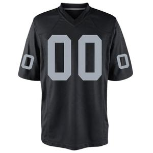 Custom <b>Initials</b> Tackle Twill Embroidered Printed American Football Jersey Sets Bulk Buy Sportswear Outdoor Apparel Adult Short - Product Image 1