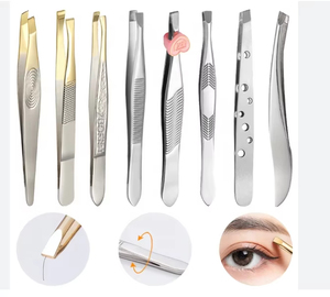 Pinzas para Cejas Puntiagudas de Color Personalizado 2026, Pinzas para Cejas en Oferta - Product Image 2