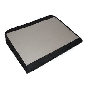 10 Oz Laminated Cotton Canvas Jute Combination Promotional Conference Folder Organizer With Customize Logo for Corporate Gifting - Product Image 5