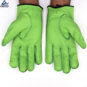 Guantes de Trabajo de Cuero Resistentes, Guantes de Conductor de Cuero Vacuno Duraderos para Uso en Construcción e Industrial, Fabricación al por Mayor - Product Image 1