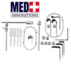 Bookwalter Retractor Juego completo para cirugía abdominal Fuente de alimentación manual Retractores de retención automática Acero inoxidable Med - Product Image 5