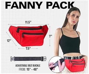 กระเป๋าคาดเอวหนังแท้แบบมีซิป 50-70 ลิตร ปรับแต่งได้ ขายส่ง สำหรับเดินทาง ท่องเที่ยว ปั่นจักรยาน กันน้ำ เดินป่า - Product Image 3