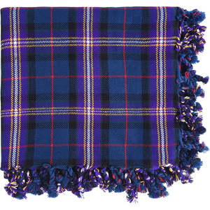 Al por mayor, auténtico chal escocés de tartán masonero de clanes de las Tierras Altas, 16oz, personalizado OEM ODM - Product Image 1