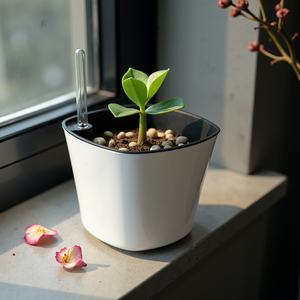 Maceta de jardín de autorriego de forma cuadrada al por mayor para plantas y jardines - Product Image 1