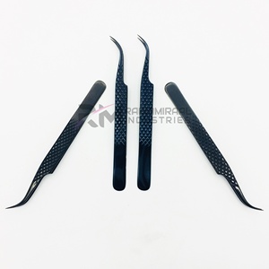 คีมหนีบขนตาปลอม RMI พลาสม่าสีดำสำหรับต่อขนตาพร้อมโลโก้ที่กำหนดเอง - Product Image 6
