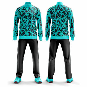 Conjunto Deportivo de Chándal al por Mayor, Chaqueta de Entrenamiento Personalizada, Pantalones Deportivos a Juego, Ropa Deportiva de Alto Rendimiento de Fábrica - Product Image 5